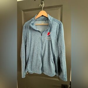 OGIO Heather Blue Full-Zip Jacket